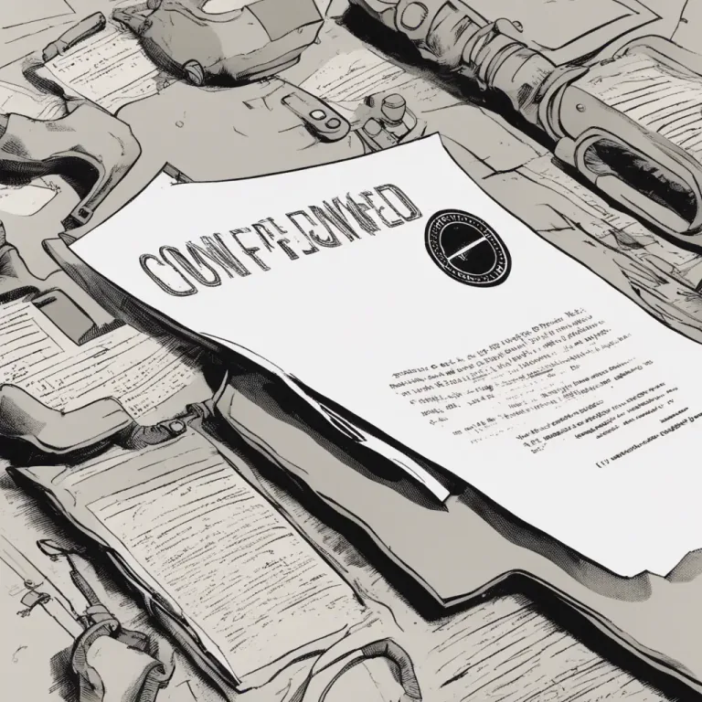 Visual representation of "it's official" - Used to say that something has been finally decided or confirmed