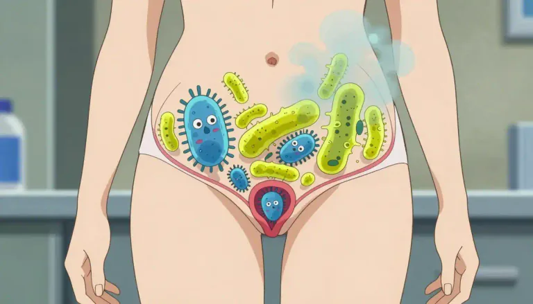 Visual representation of "vaginosis" - Vaginosis is a medical condition characterized by an imbalance in the natural bacteria in the vagina, leading to symptoms such as unusual discharge and odor.