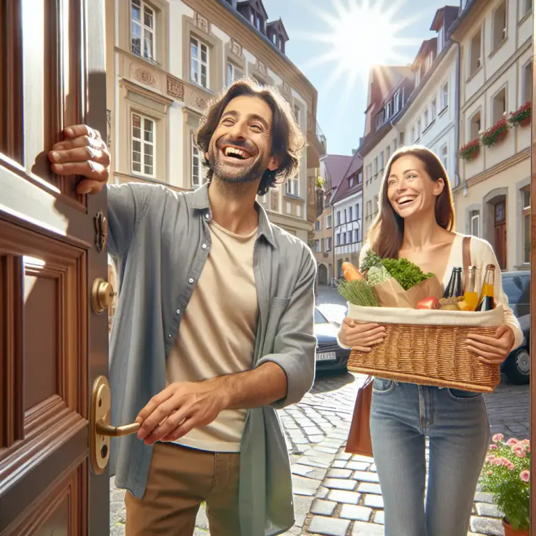 Visual representation of "pleasantry" - A minor, often routine act of politeness or sociability