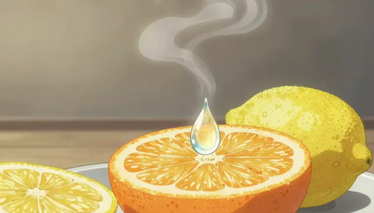 Visual representation of "limonene" - Limonene is a colorless liquid occurring in the oil of citrus fruits, primarily used for its lemon-like scent and flavor.