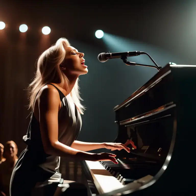 Visual representation of "vocalization" - The production of musical sounds with the voice.