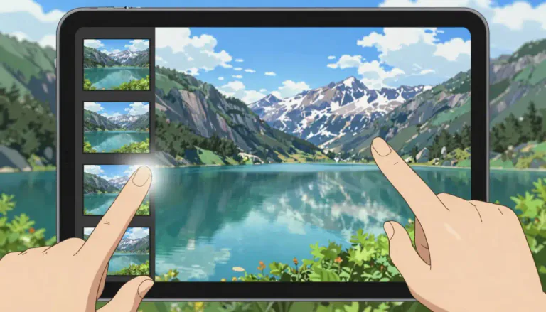 Visual representation of "thumbnail" - A small image that represents a larger version of the same image.