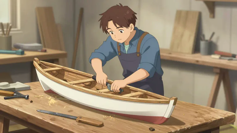 Visual representation of "boatbuilder" - A person who designs and constructs boats.