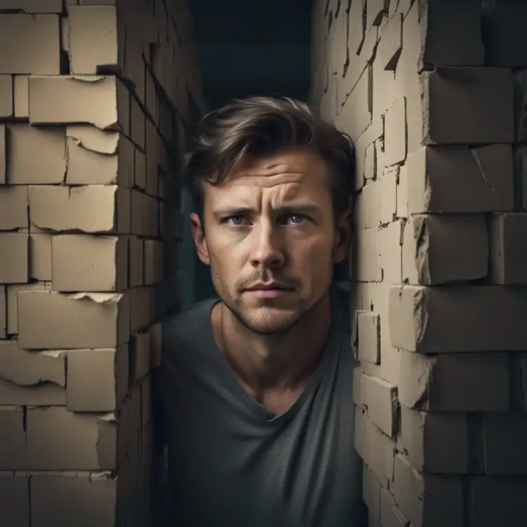 Visual representation of "imprison" - To limit someone's freedom, movement, or choices.