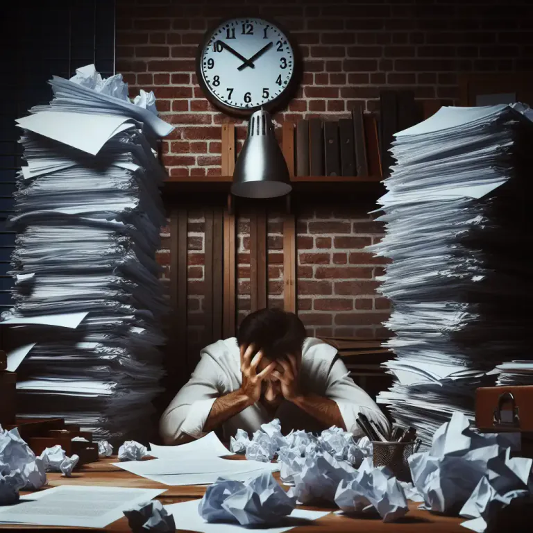 Visual representation of "tedious" - Something that is complicated with unnecessary details