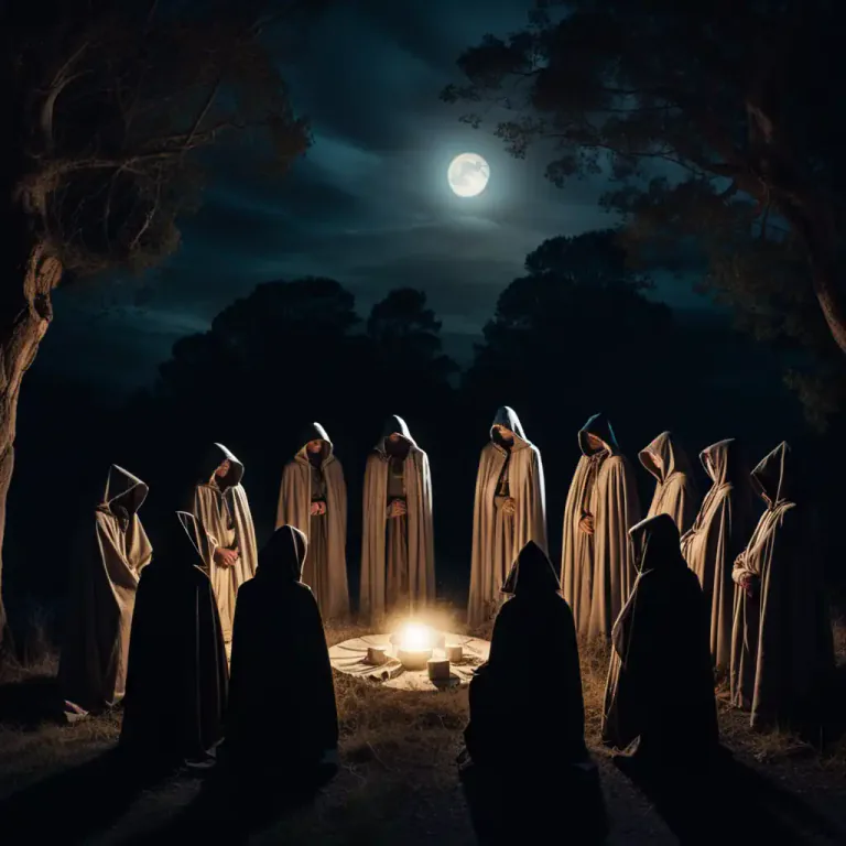 Visual representation of "gnostic" - A person who pursues personal knowledge or spiritual enlightenment, often outside traditional religious structures.