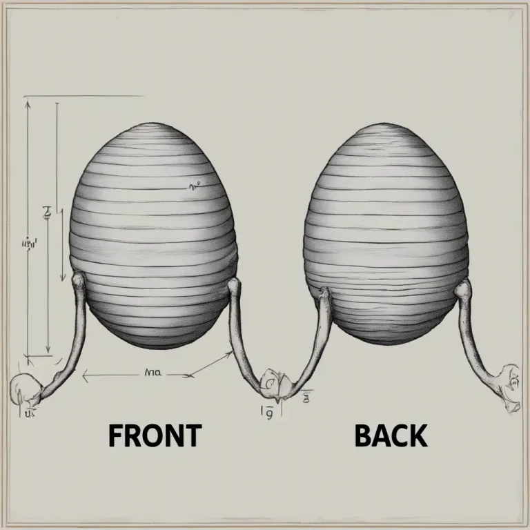 Visual representation of "back of something" - The rear part or side of something.