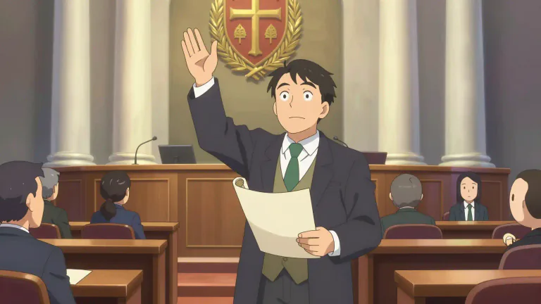 Visual representation of "legislator" - Someone who has the power to make laws.