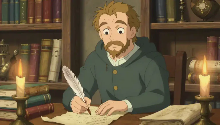 Visual representation of "historiographer" - A person who writes history, especially in a scholarly or professional context.