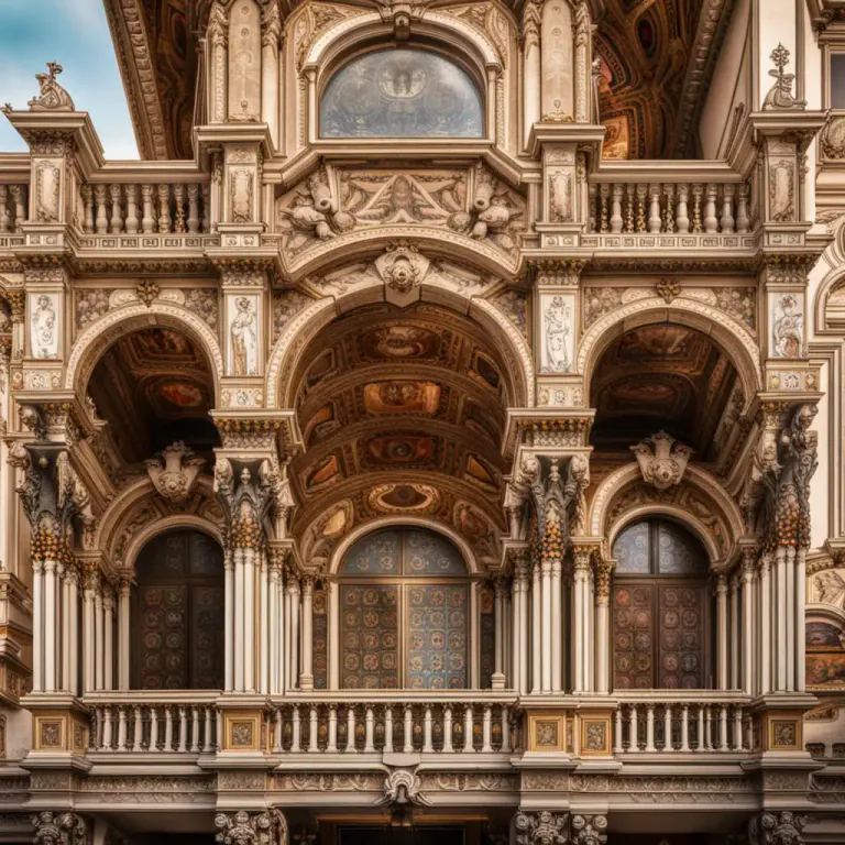 Visual representation of "mannerist" - Describing a style in European art that emerged in the later years of the Italian High Renaissance, full of complex composition and tension.