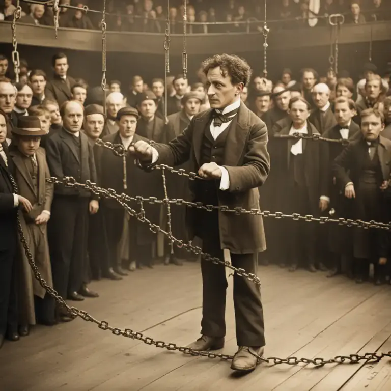 Visual representation of "houdini" - A well-known magician and escape artist, Harry Houdini