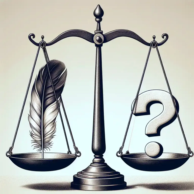 Visual representation of "if anything" - Used to suggest that the truth of a situation might be different or the opposite of what you have just said