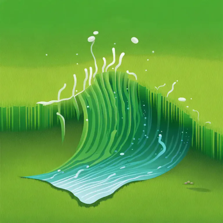 Visual representation of "squish" - A soft squishing sound.