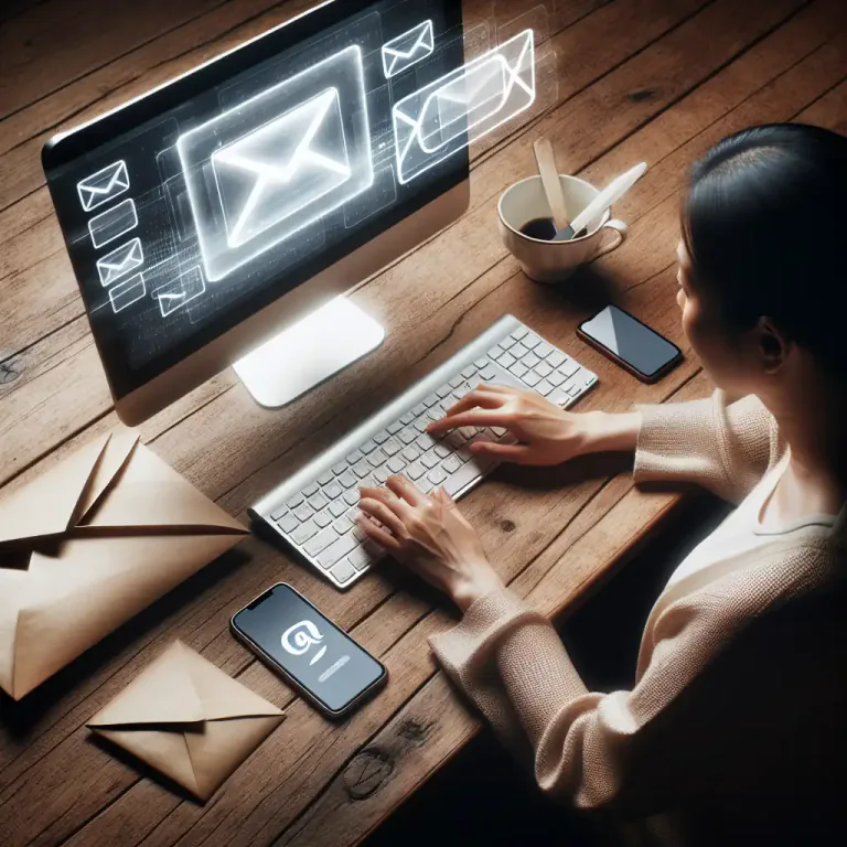 Visual representation of "write" - To send a letter, email or text to someone