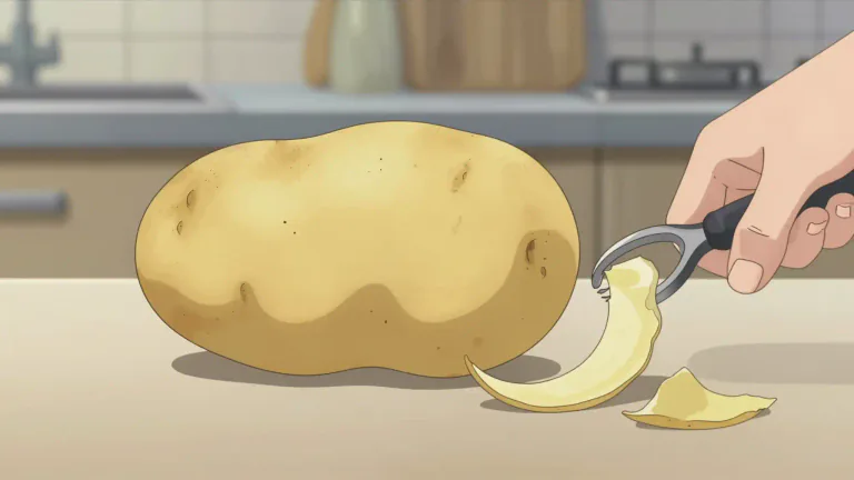 Visual representation of "tater" - A potato.