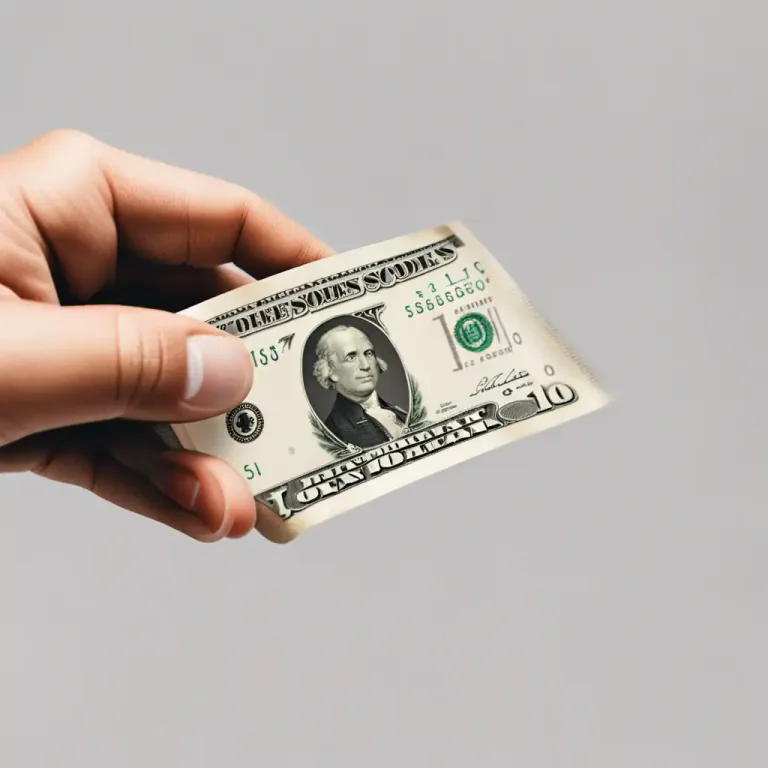Visual representation of "bill" - A piece of paper money