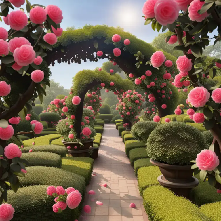 Visual representation of "china" - A plant, similar to Camellia.