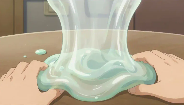 Visual representation of "gook" - A thick, sticky or gooey substance.