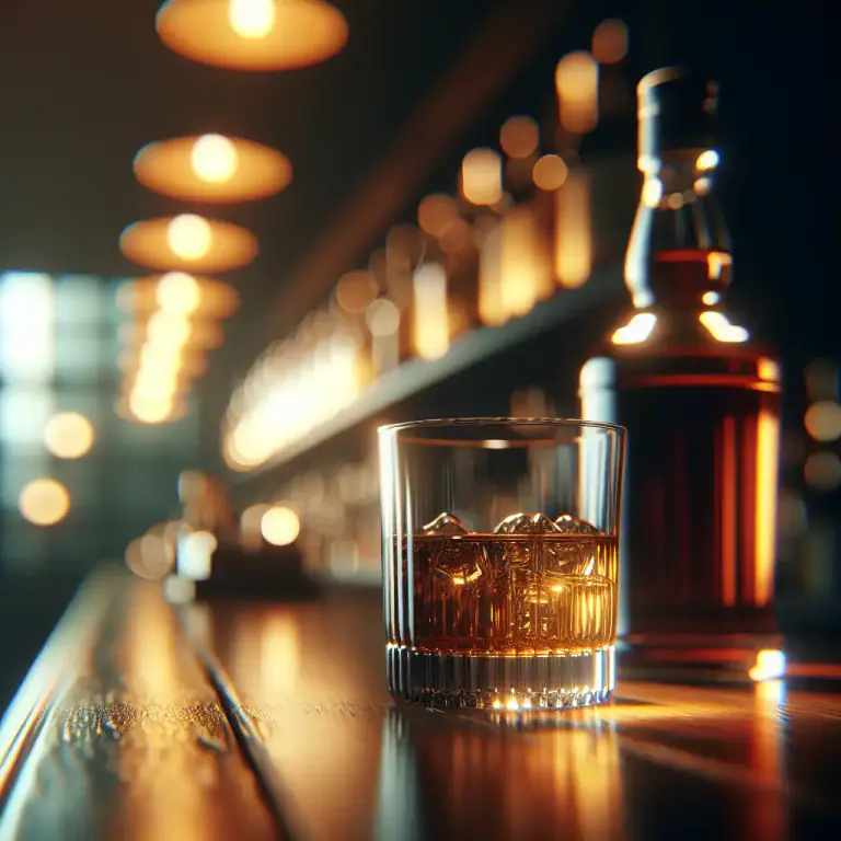 Visual representation of "spirit" - Strong alcoholic drink.