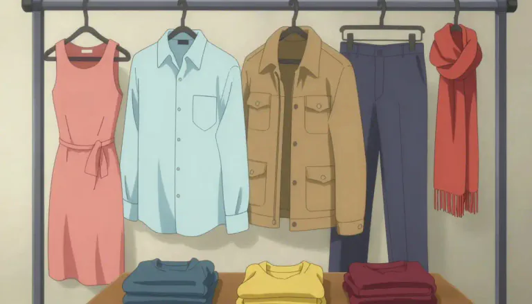 Visual representation of "garment" - A piece of clothing.