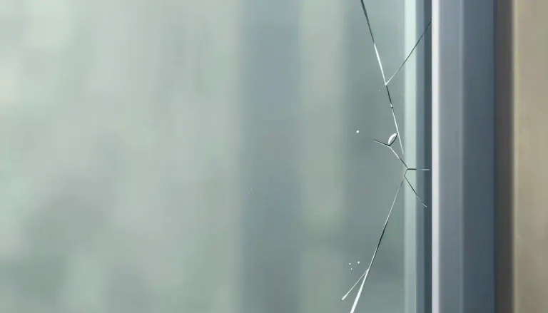 Visual representation of "glass" - A hard, transparent material that is used to make windows, bottles, etc.