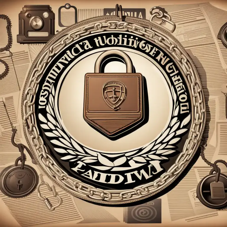 Visual representation of "censorship" - The system or laws that do this examination and removal.