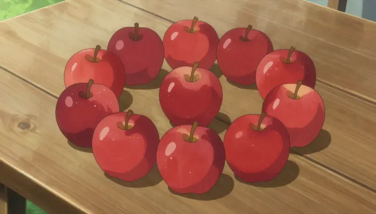 Visual representation of "dozen" - A group or set of twelve.