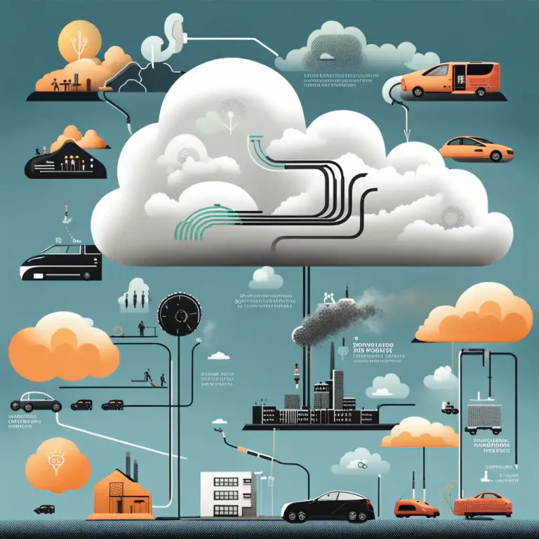 Visual representation of "carbon" - A measure of the amount of carbon dioxide produced by a person, organization, or activity