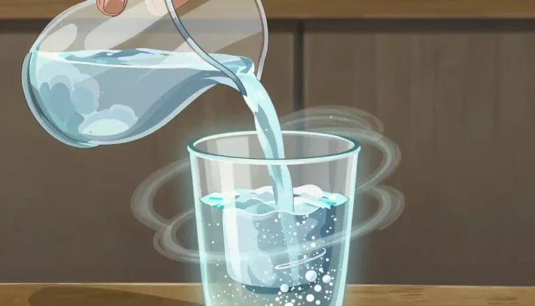 Visual representation of "purification" - The act of making something clean or purer