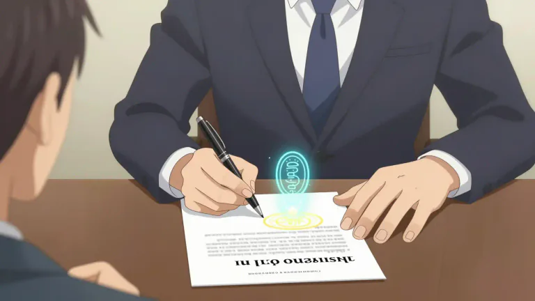 Visual representation of "hereby" - In this statement, document, etc.