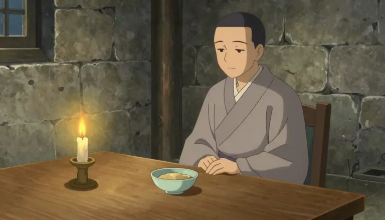 Visual representation of "monkish" - resembling or behaving like a monk, or monk-like habits