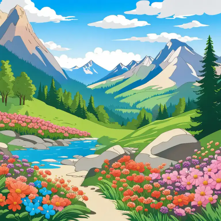 Visual representation of "beauty" - A pleasing quality associated with how things look, sound, feel, taste, or smell.