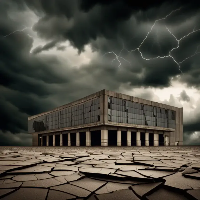 Visual representation of "in jeopardy" - In a situation where you might lose something important or something bad might happen.