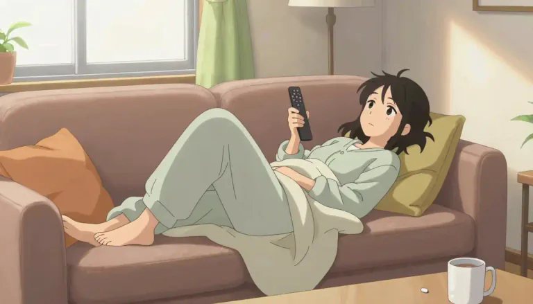 Visual representation of "laze" - Spend time in a relaxed, lazy manner
