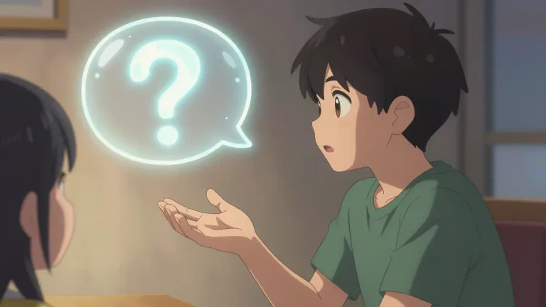 Visual representation of "question" - A statement that seeks an answer