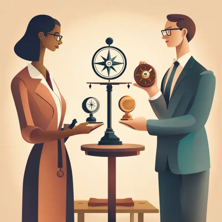 Visual representation of "trust to" - To rely on someone or something for a particular purpose.