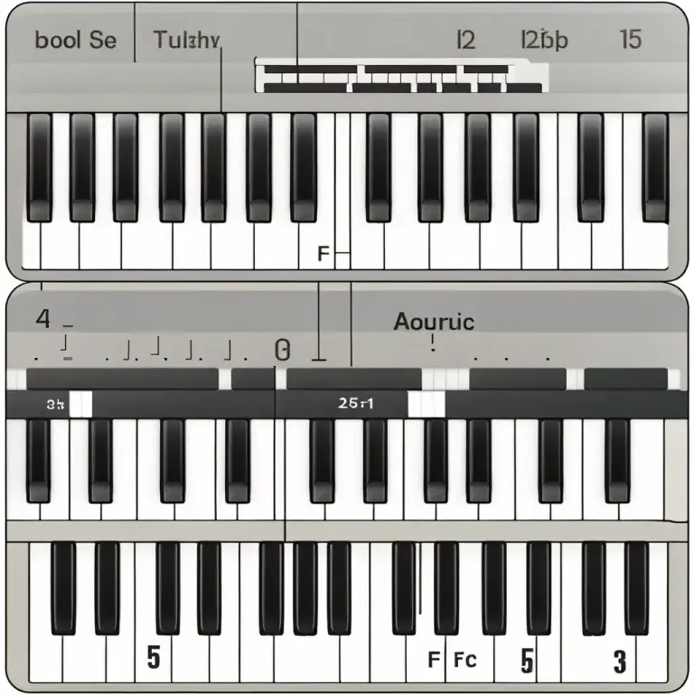 Visual representation of "fifth" - In music, a tone that is five degrees above or below a given tone in a diatonic scale.
