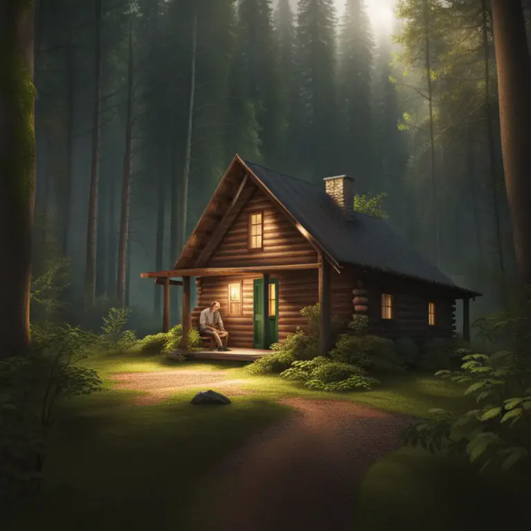 Visual representation of "retreat" - a place where you can go to be away from others