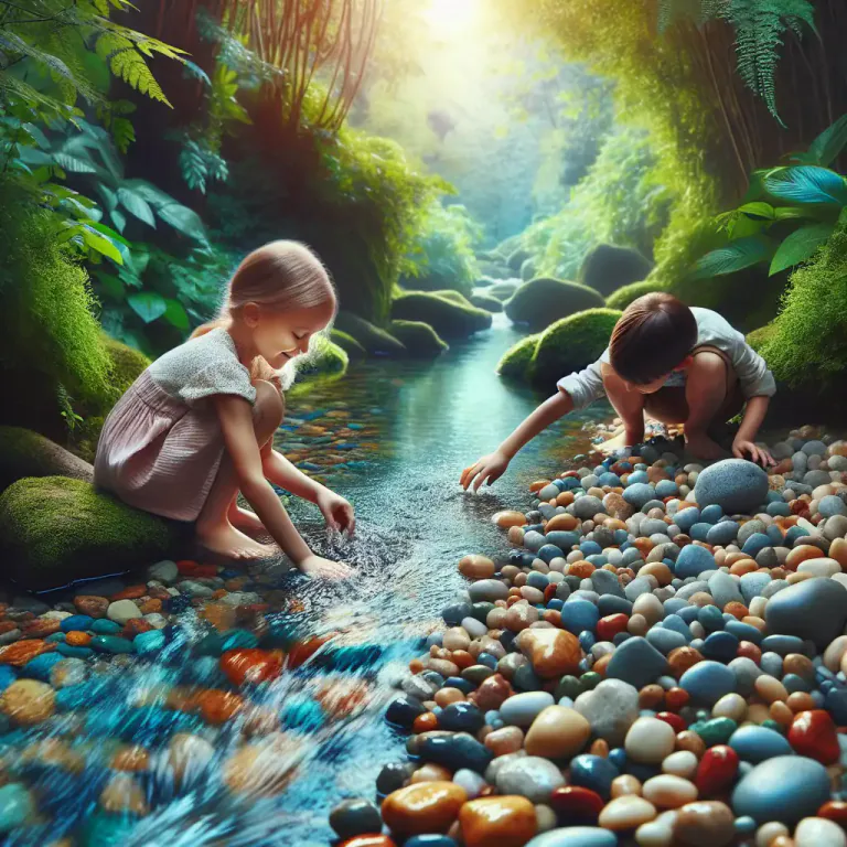 Visual representation of "beck" - A small stream