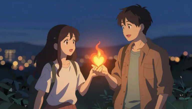 Visual representation of "rekindle" - To make feelings or memories active and important again