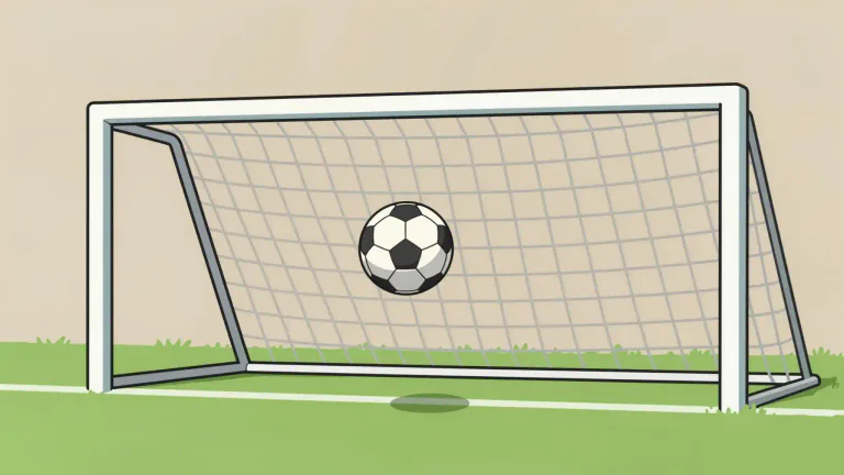 Visual representation of "crossbar" - A bar or rod that is placed horizontally between two vertical posts, often as a part of a structure or equipment.