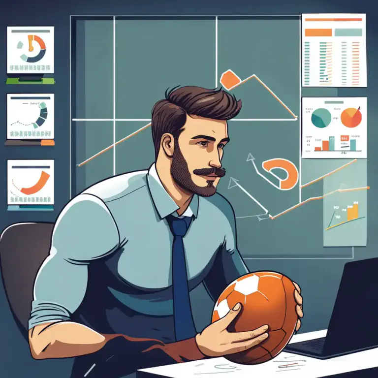 Visual representation of "pick up/take the ball and run with it" - To take over a task or project from someone and make good progress.