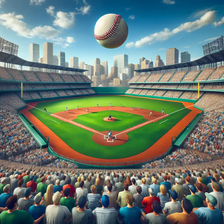 Visual representation of "park" - A field or stadium where sports are played