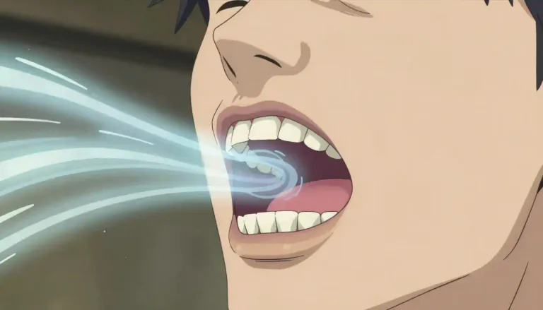 Visual representation of "spirant" - A speech sound that is formed by a narrowing or closing of part of the vocal tract, like 'f', 'v', 's', 'z' sounds in English.