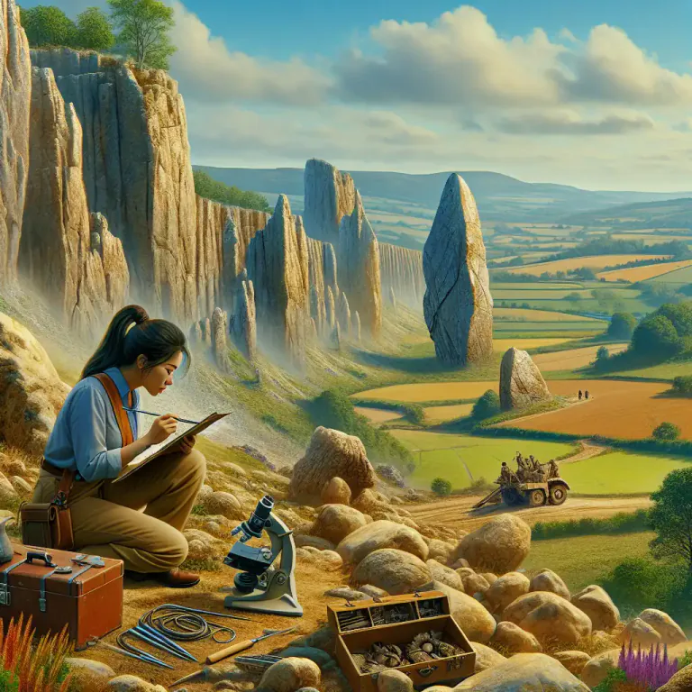 Visual representation of "dyke" - A long mass of rock that cuts through the earth's crust