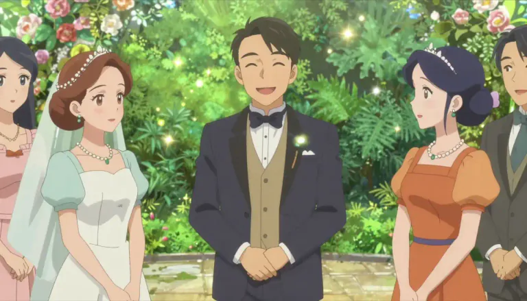 Visual representation of "polygamous" - Being married to multiple people at the same time