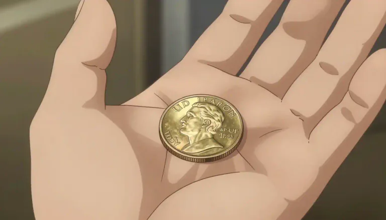 Visual representation of "nickel" - A coin in the United States worth five cents.