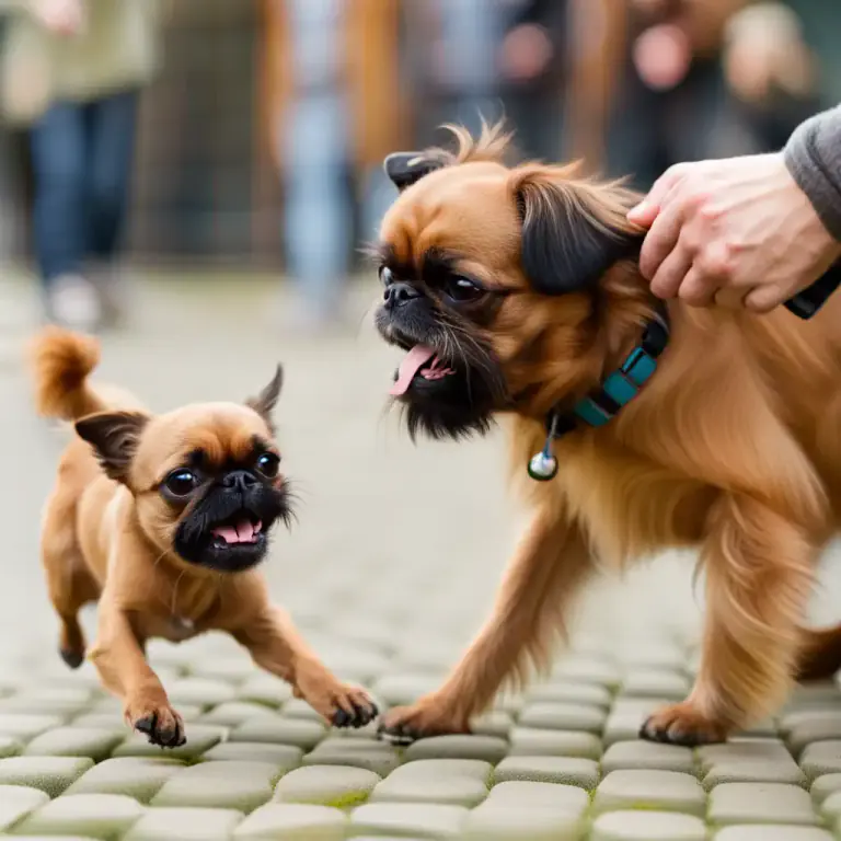 Visual representation of "griffin" - A type of dog breed, also known as Brussels Griffon