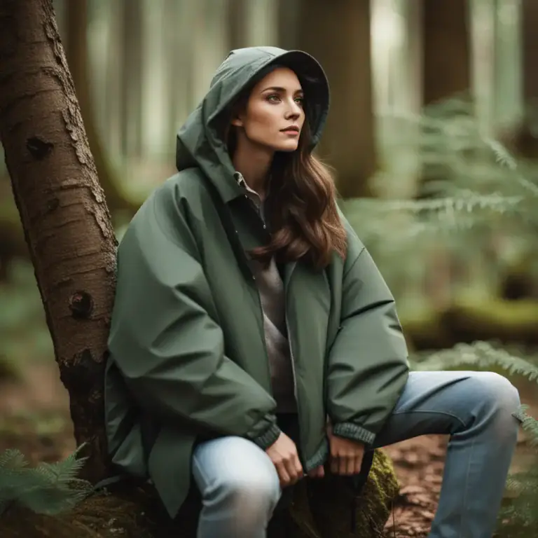 Visual representation of "roomy" - Loose-fitting, not tight