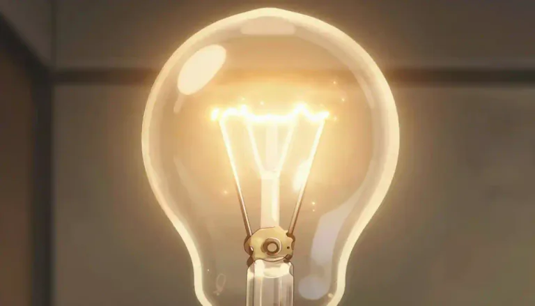 Visual representation of "incandescent" - Glowing or shining brightly due to high temperature.